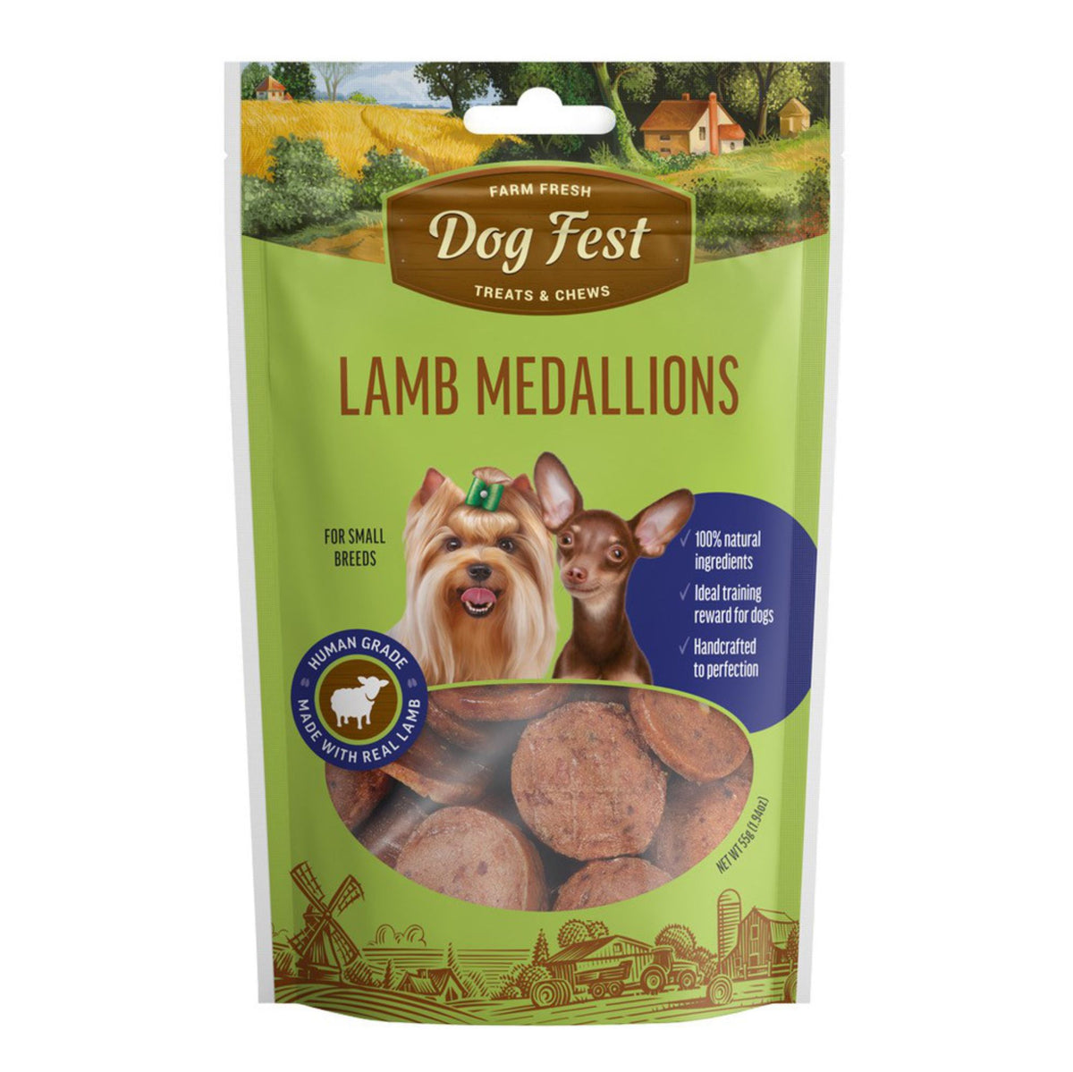 Dogfest Lamb medallions