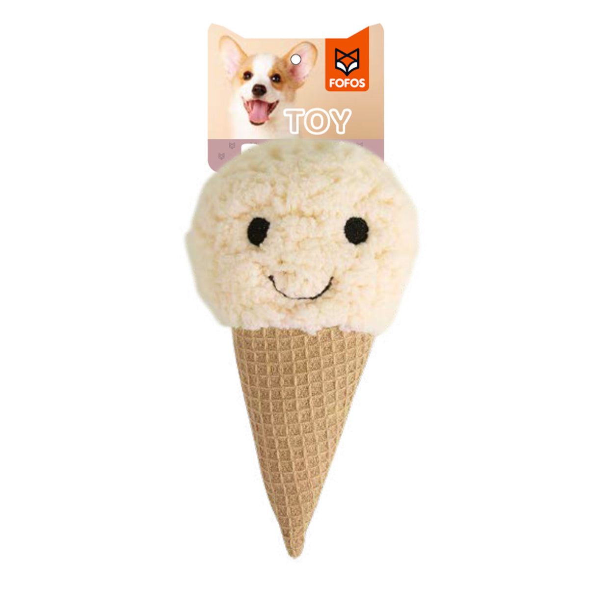 FOFOS Ice Cream Toy for Dogs (Mix)