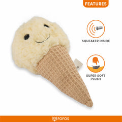 FOFOS Ice Cream Toy for Dogs (Mix)