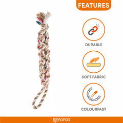 FOFOS FLOSSY ROPE TOY BRAIDED