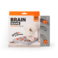 FOFOS Brain Game Treat Puzzle Dog Toy