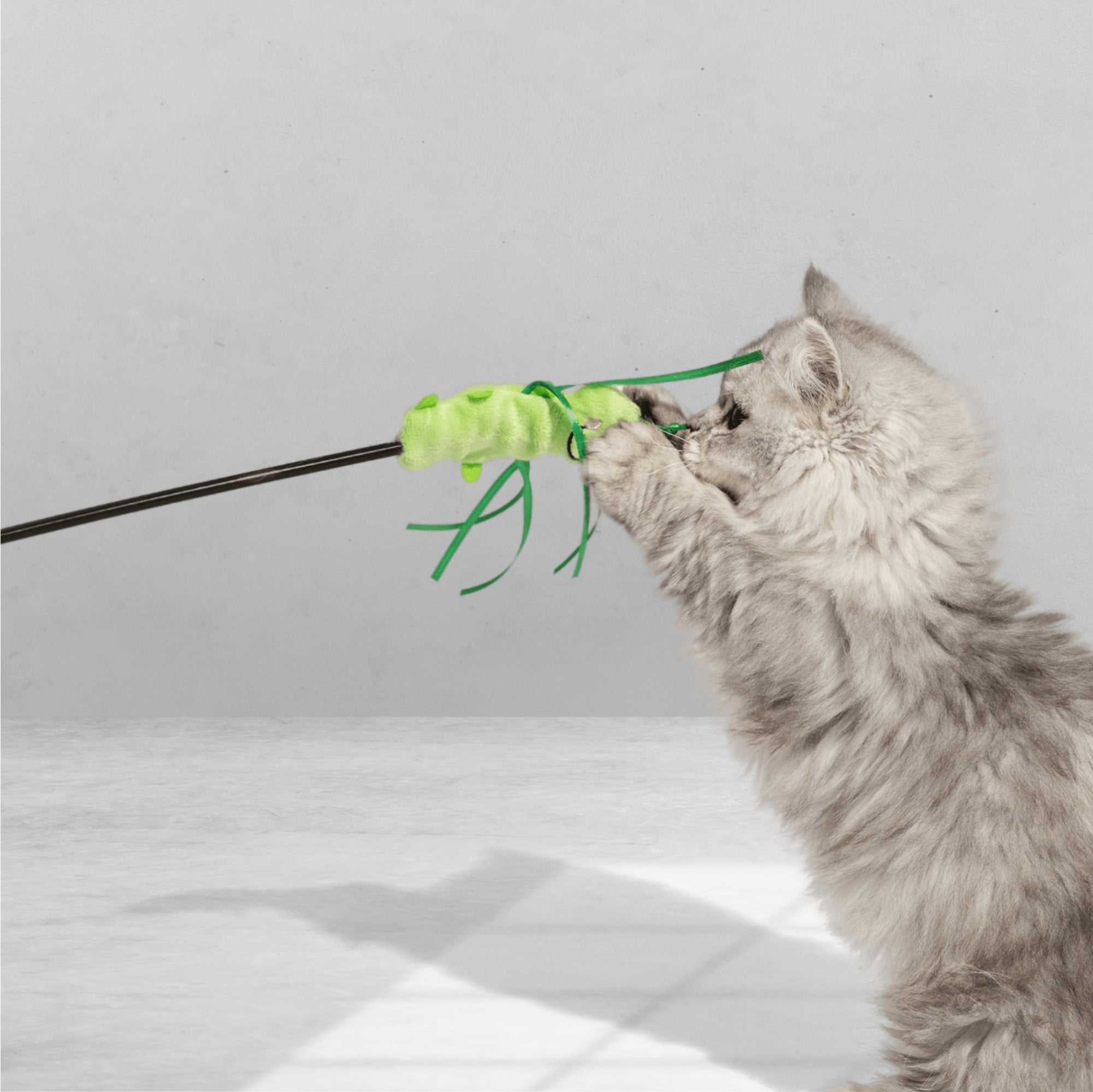 FOFOS Cat wand moving caterpillar