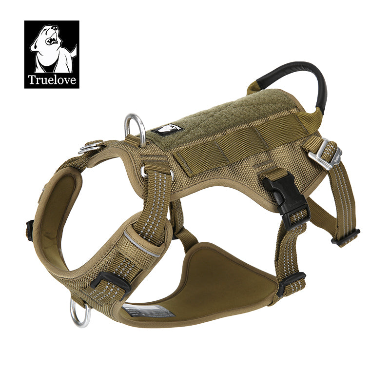 Truelove Escape proof dog harness - Army Green