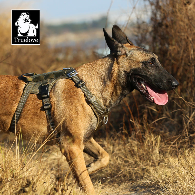 Truelove Escape proof dog harness - Army Green