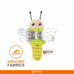 FOFOS dragonfly cat toy