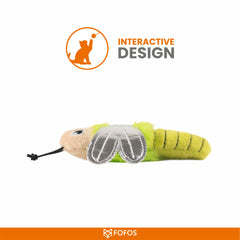 FOFOS dragonfly cat toy