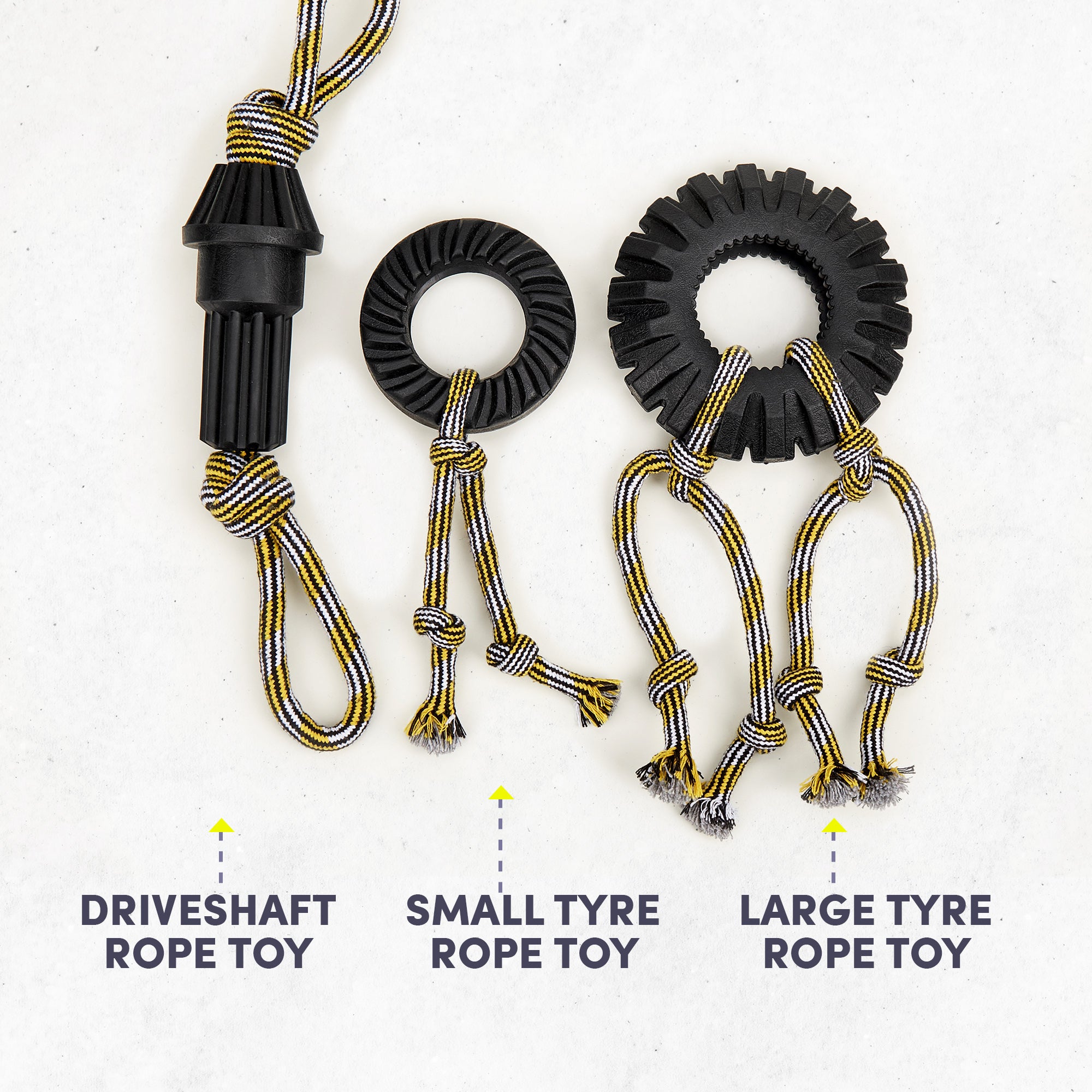 FOFOS Tyre Small Rope Toy