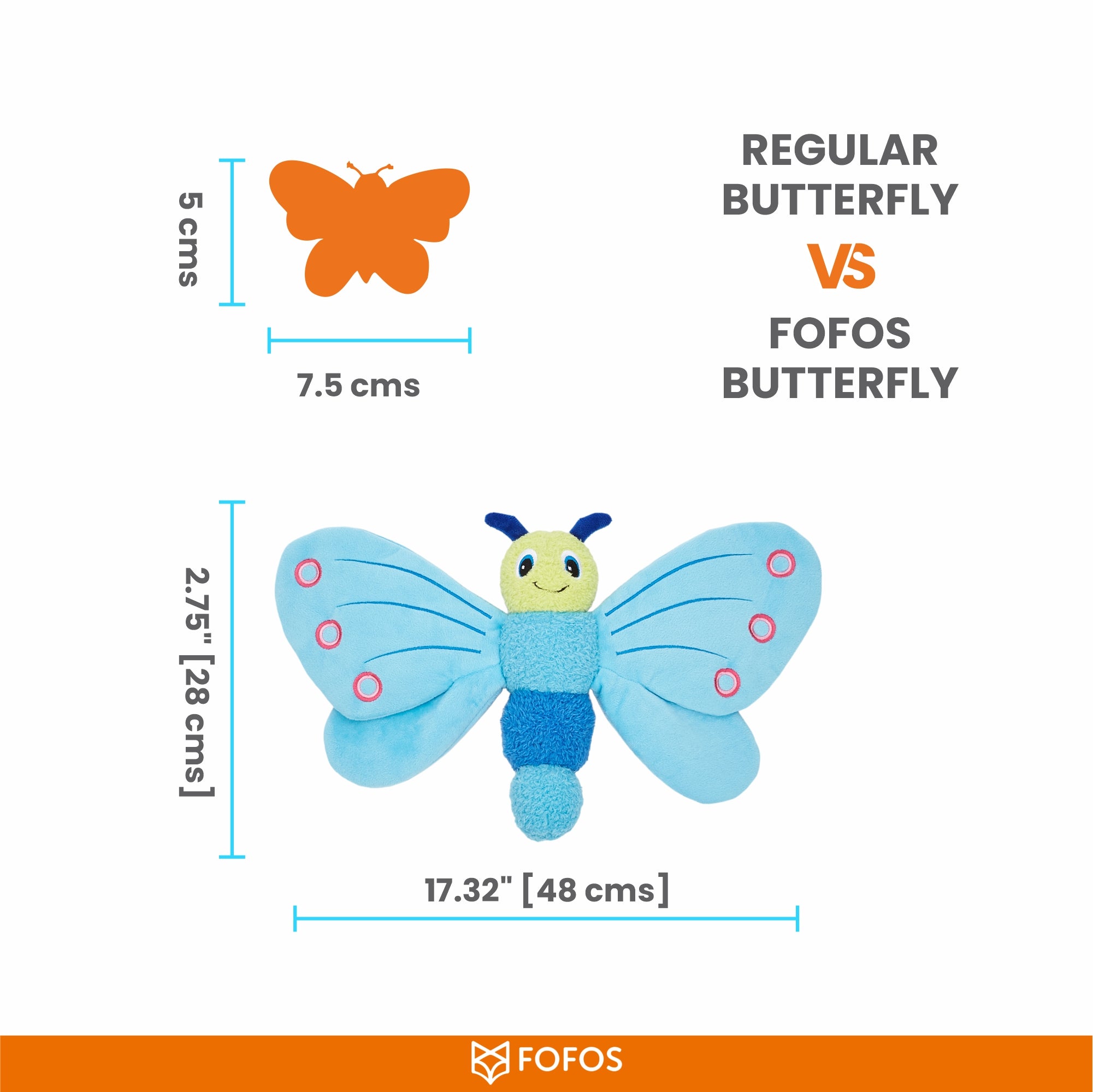 FOFOS Jumbo Butterfly