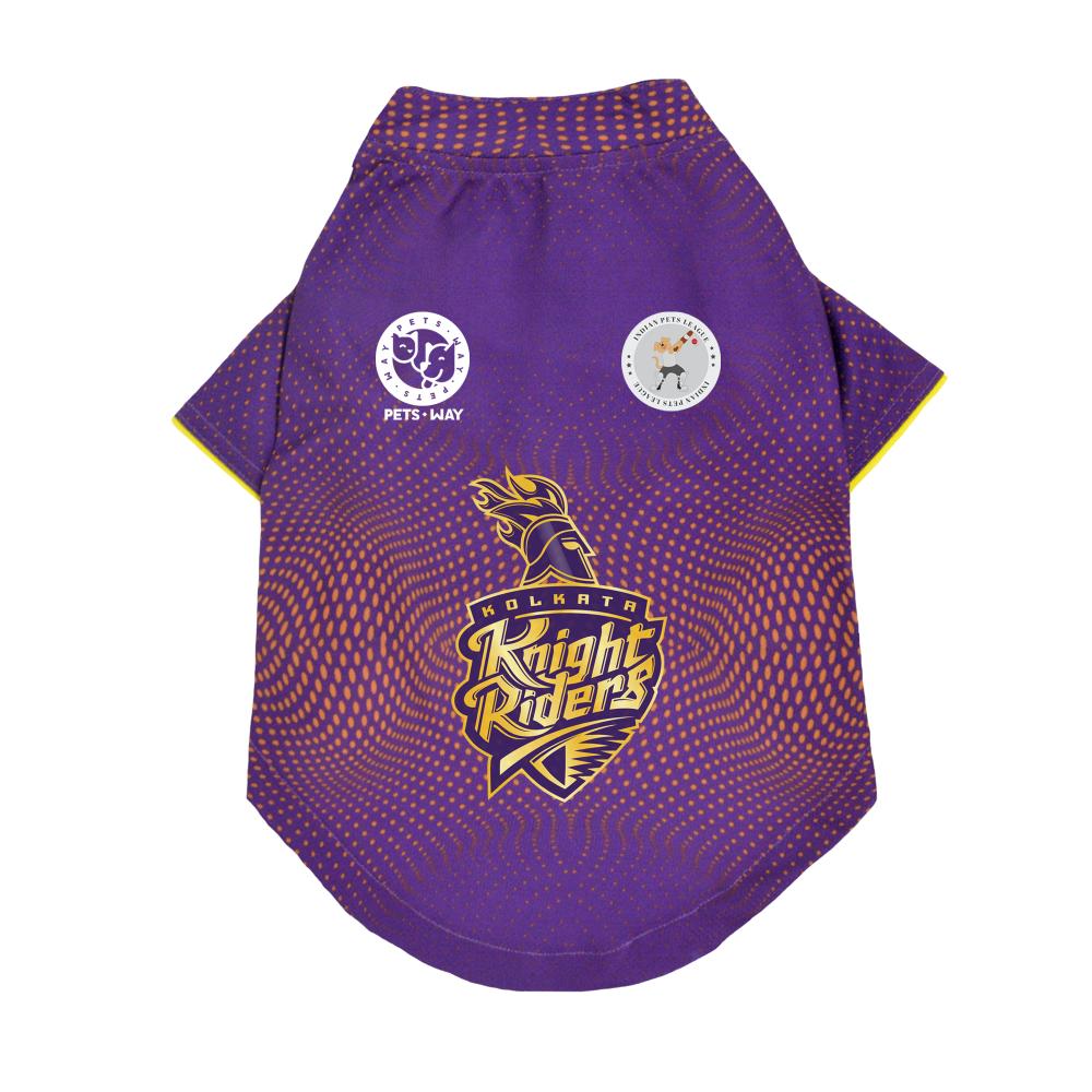 Kolkata Knight Riders IPL Dog T-Shirt