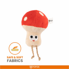 FOFOS mushroom cat toy