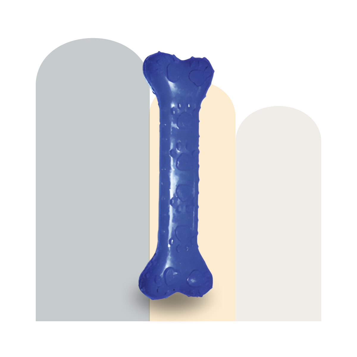 Non-Toxic Rubber Bone Flavoured Toy For Large Sized Dogs