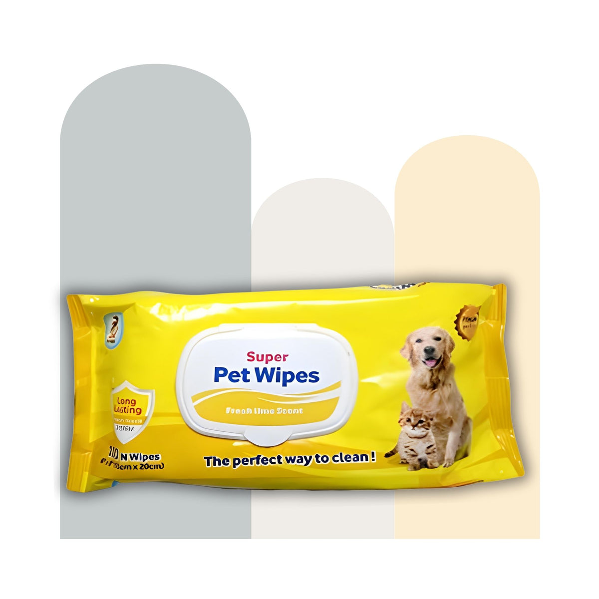 Super Pet Wipes 100pcs