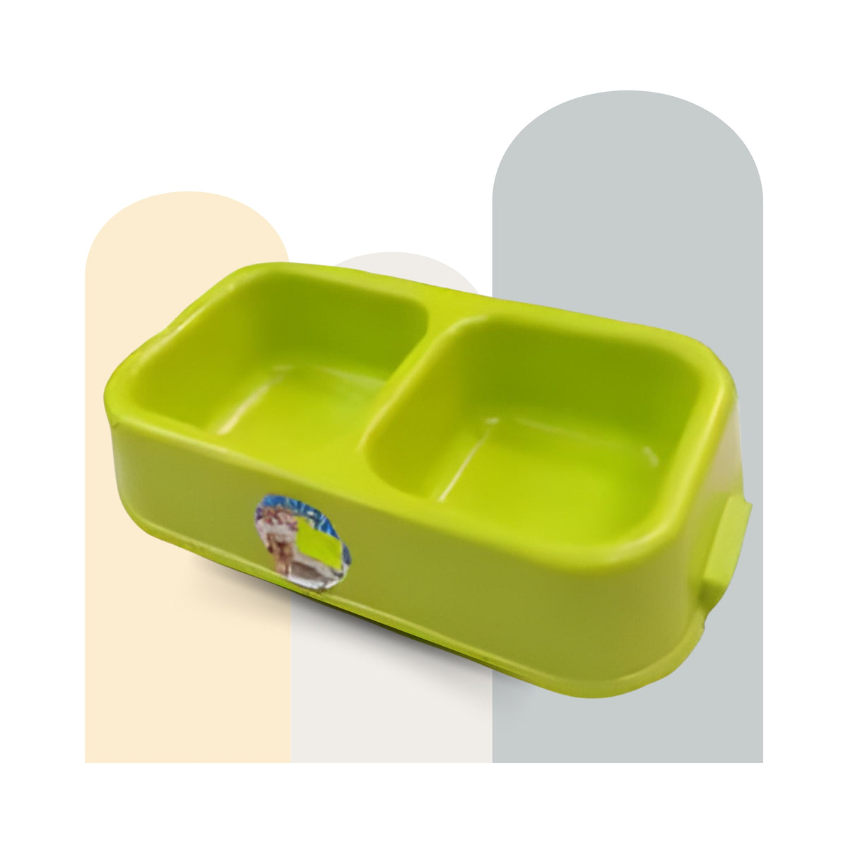 Plastic Bowl Double Square