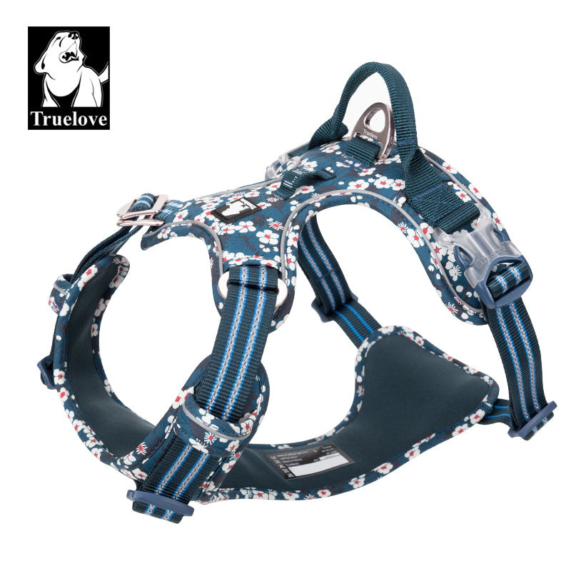 TRUELOVE Floral No Pull Pet Harness