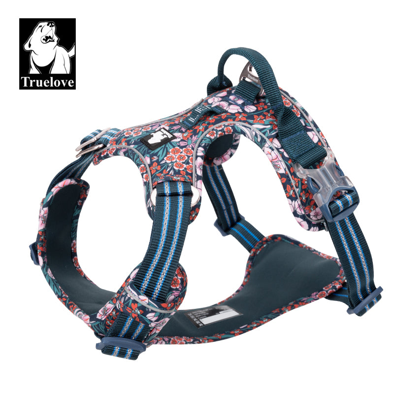 TRUELOVE Floral No Pull Pet Harness