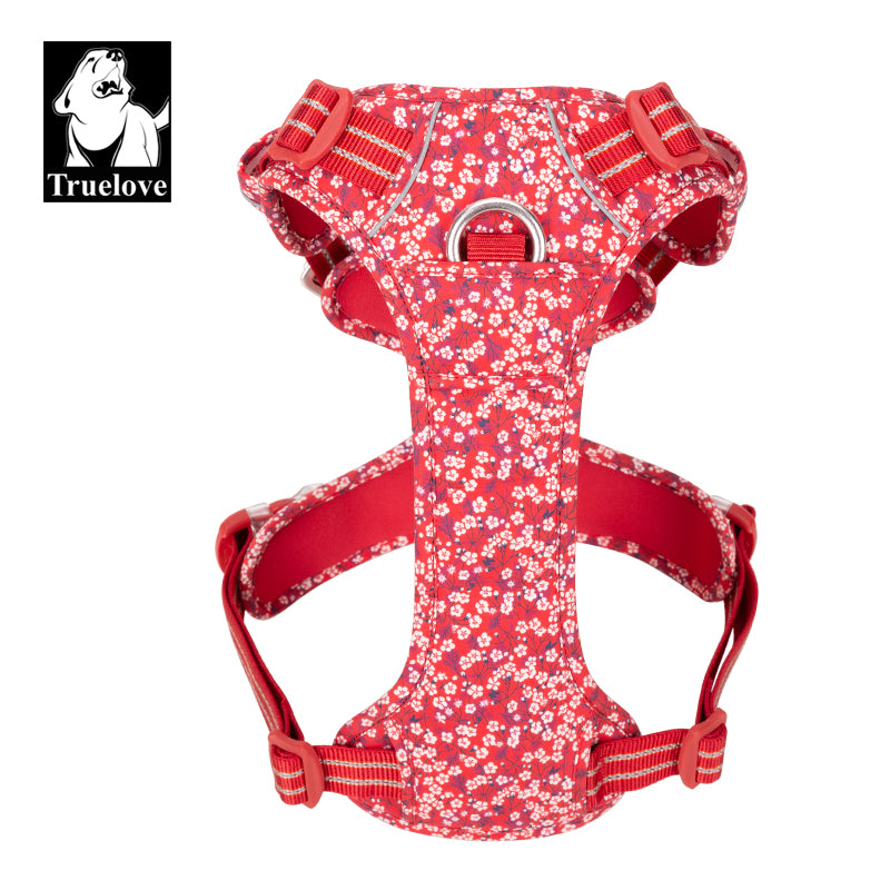 TRUELOVE Floral No Pull Pet Harness