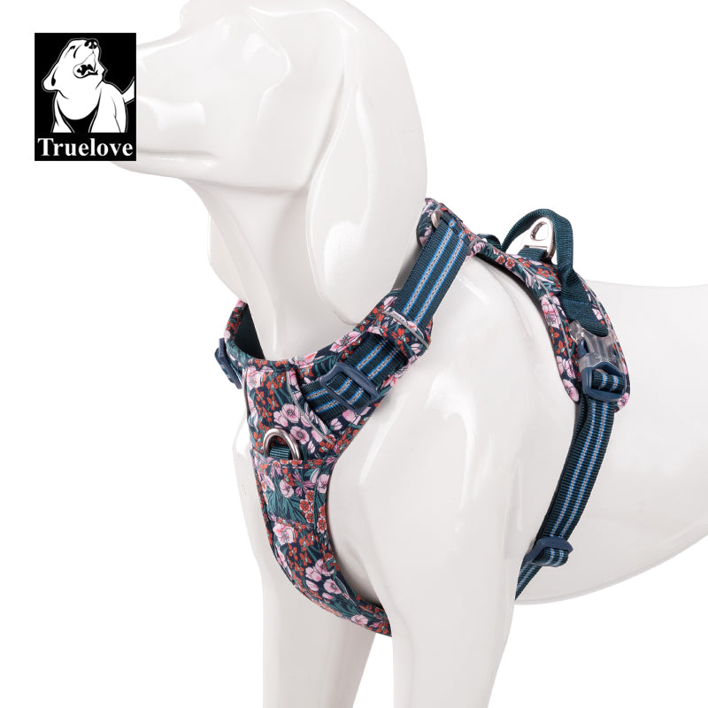 TRUELOVE Floral No Pull Pet Harness