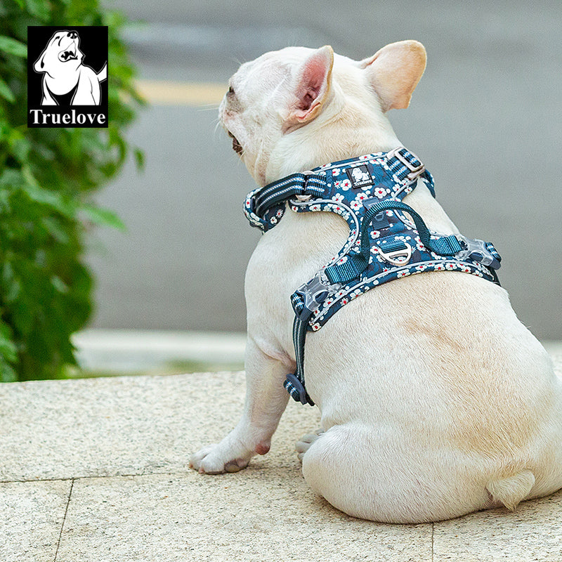 TRUELOVE Floral No Pull Pet Harness