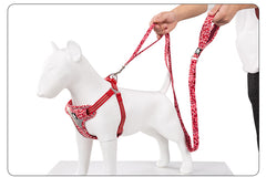 Truelove Floral Pet Leash,multi-handle