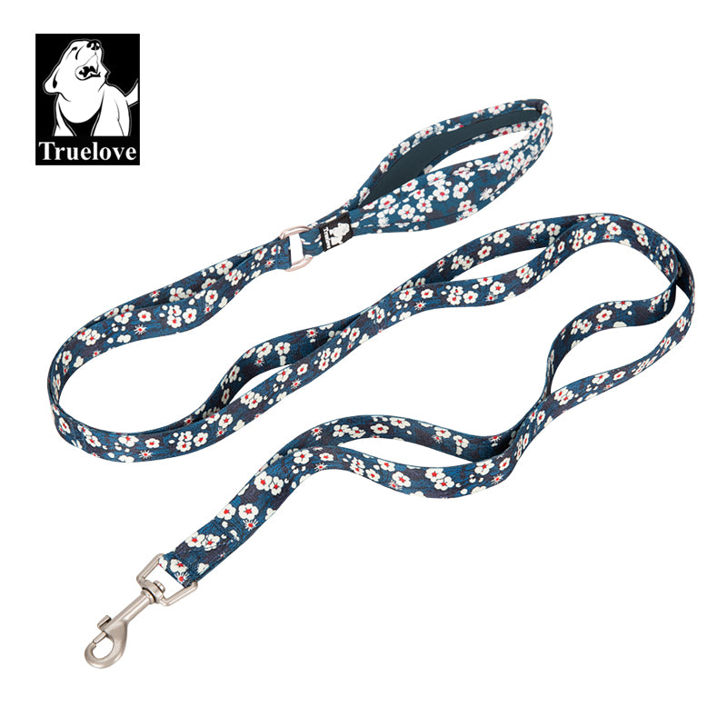 Truelove Floral Pet Leash,multi-handle